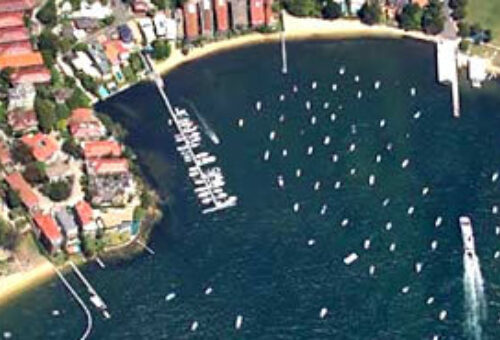 Double Bay Marina Aerial