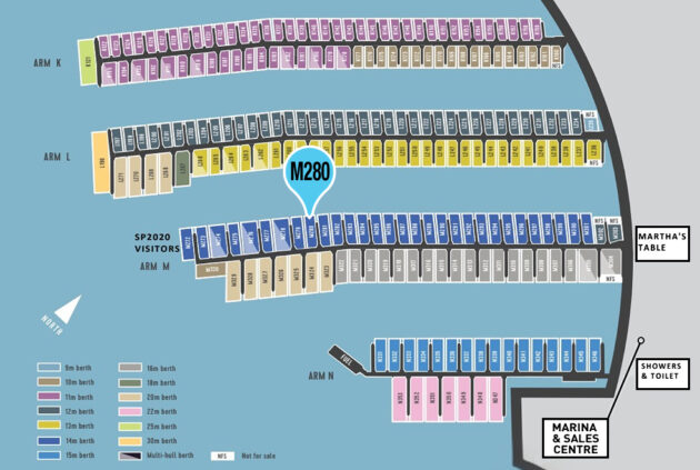 Marina Martha Cove - M 280 - 14 metres photo 2