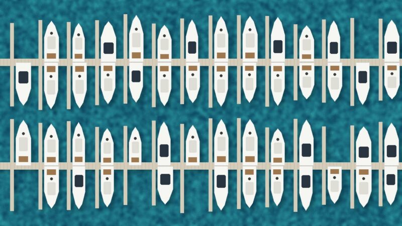 What sets the price of a marina berth